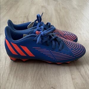 Adidas Predator Blue Orange Soccer Cleats Shoes